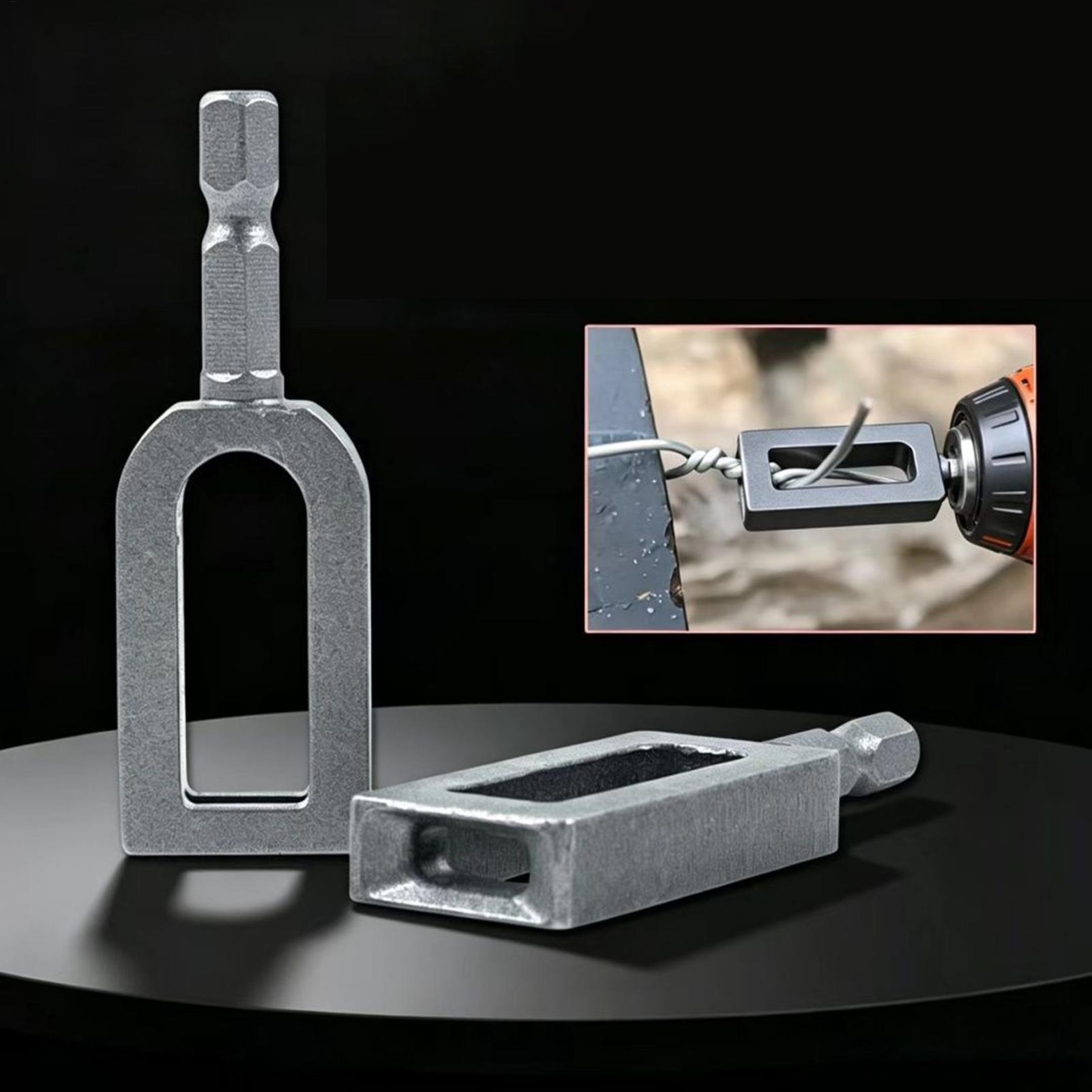 Workshop Garage Tools Manufacturer - 多機能六角シャンククイックツイストハンドヘルドワイヤーツイスターフェンスツール、家庭用ガレージワークショップ、産業用セキュリティ、電気用