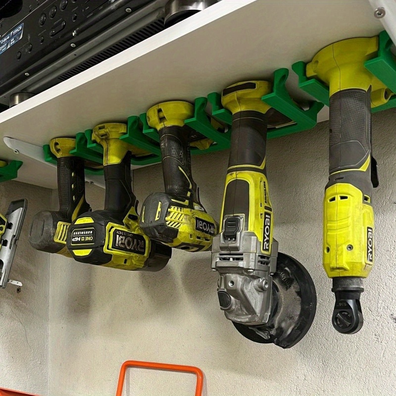 Workshop Tools Needed - 頑丈な工具収納ラック、省スペースオーガナイザー、安全で耐久性があり、電源不要、ガレージ、作業場、自宅、倉庫に最適、Pサイズ対応