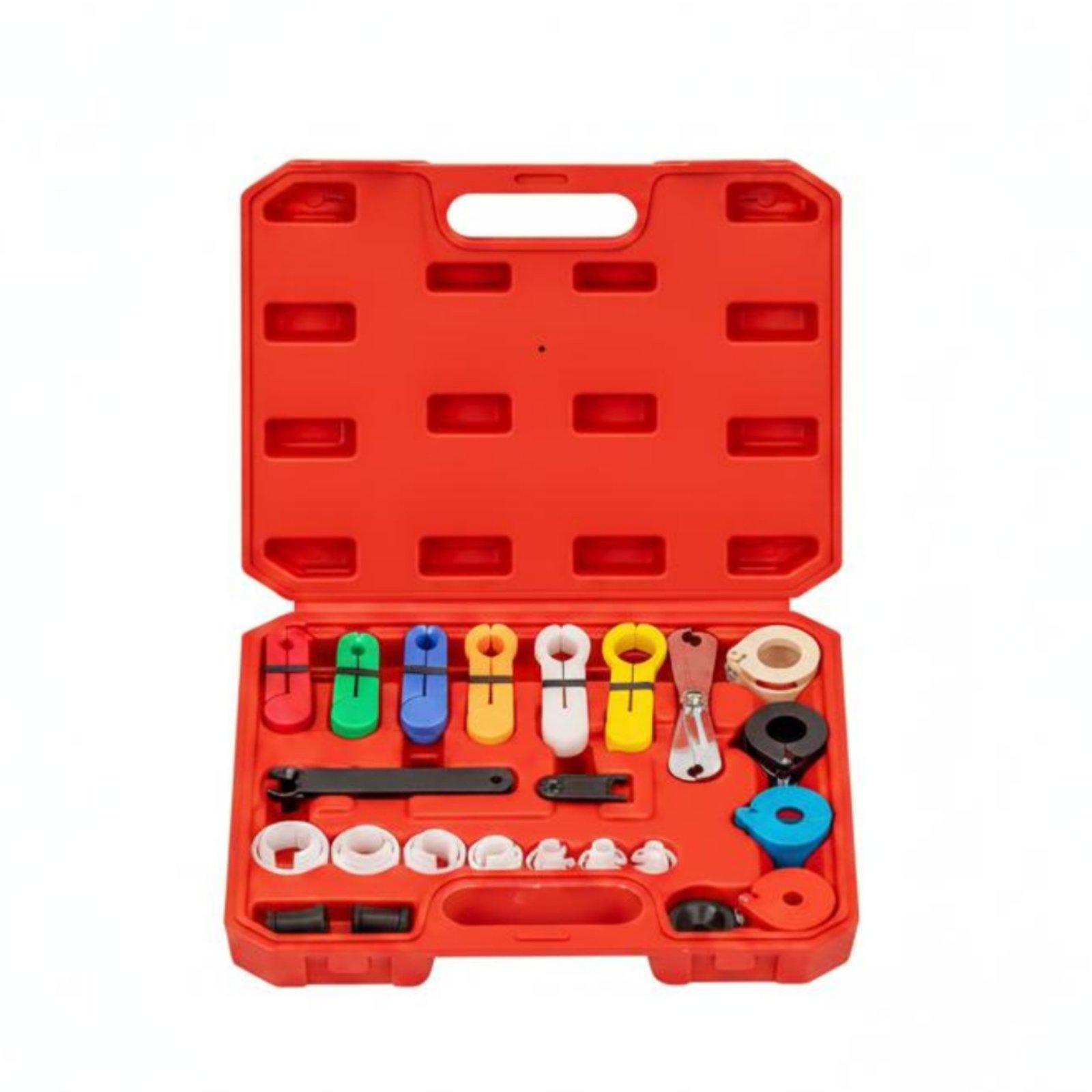 Tools Set Workshop - ファブリックキット 多用途ライン切断ツール コンプリートセット エアコンおよび石油システム用のワークショップメカニックソリューション