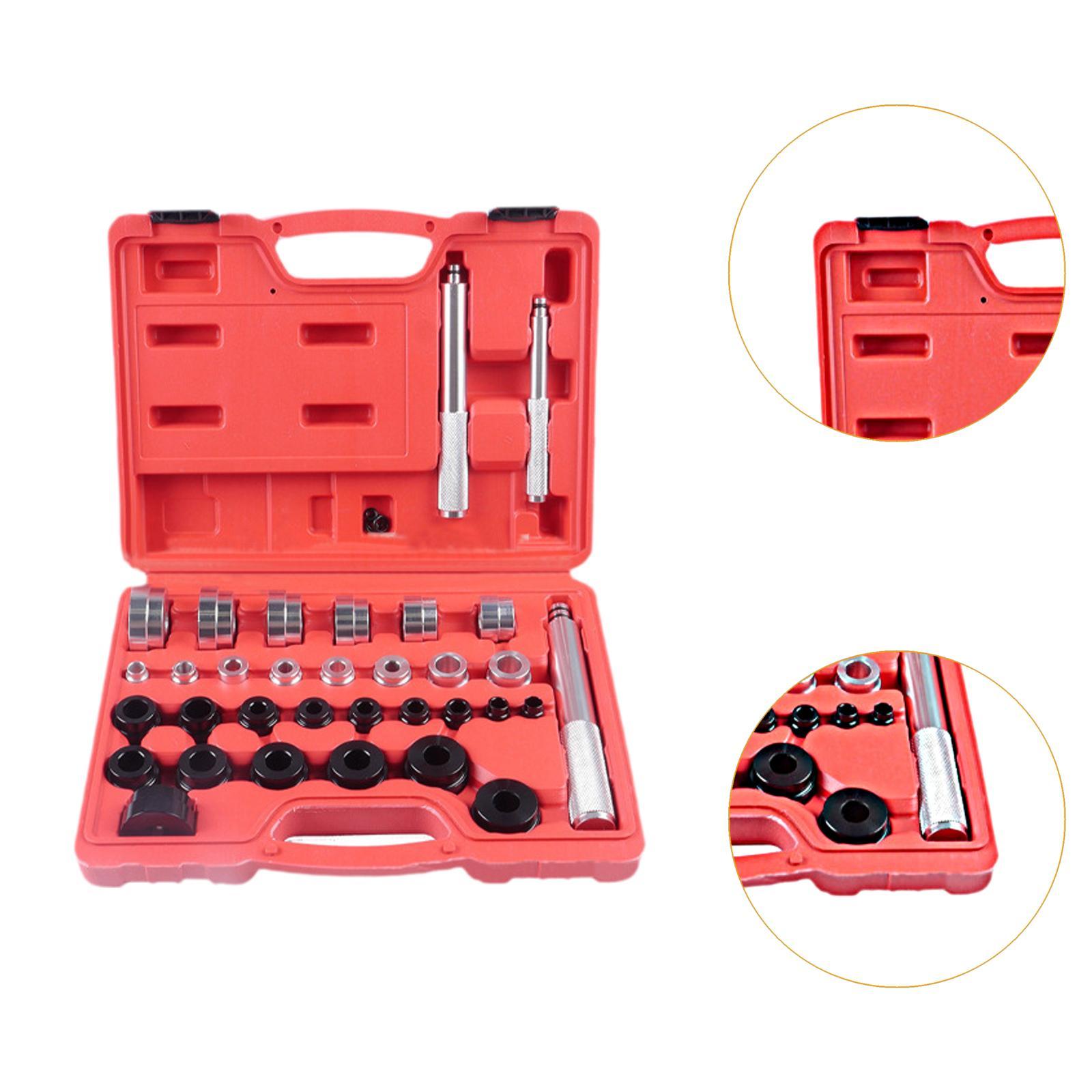Tools Set Workshop - ベアリングシールリムーバーインストーラーキット（ハンドル付き）マスターブッシングセット、自動車整備工場用ツールキット