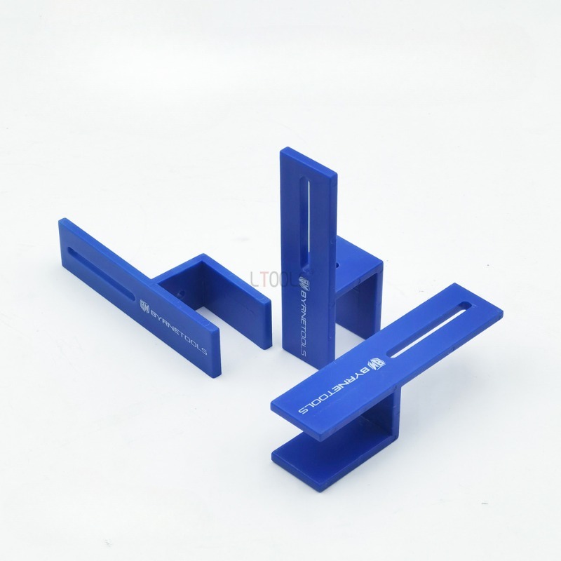 Dowel Jig Kit - 3 個 18 ミリメートルジグ閉鎖固定クリップ木材測定とマーキング治具キャビネットワードローブ木板大工設置ツール