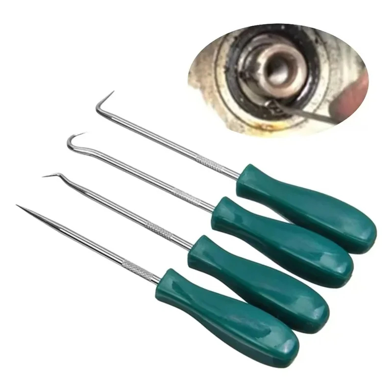 Tools Set Workshop - 4 個 135 ミリメートルオイルシールピックフックドライバーセット車の自動シールリムーバーフックガレージメカニック配管工ワークショップハンドツール用