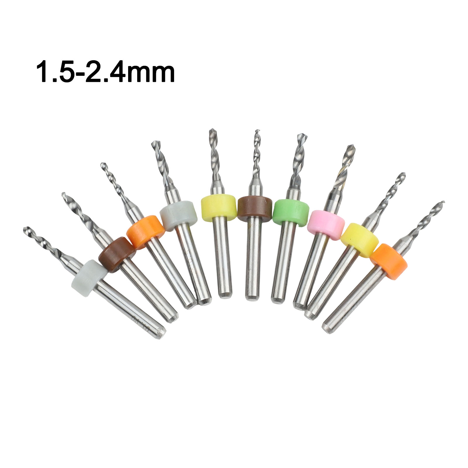 Workshop Tools Knife - 10 ピース/セットドリルビットコーティングされた PCB フライスカッター回路基板彫刻ナイフ鋼電動工具アクセサリーワークショップ機器