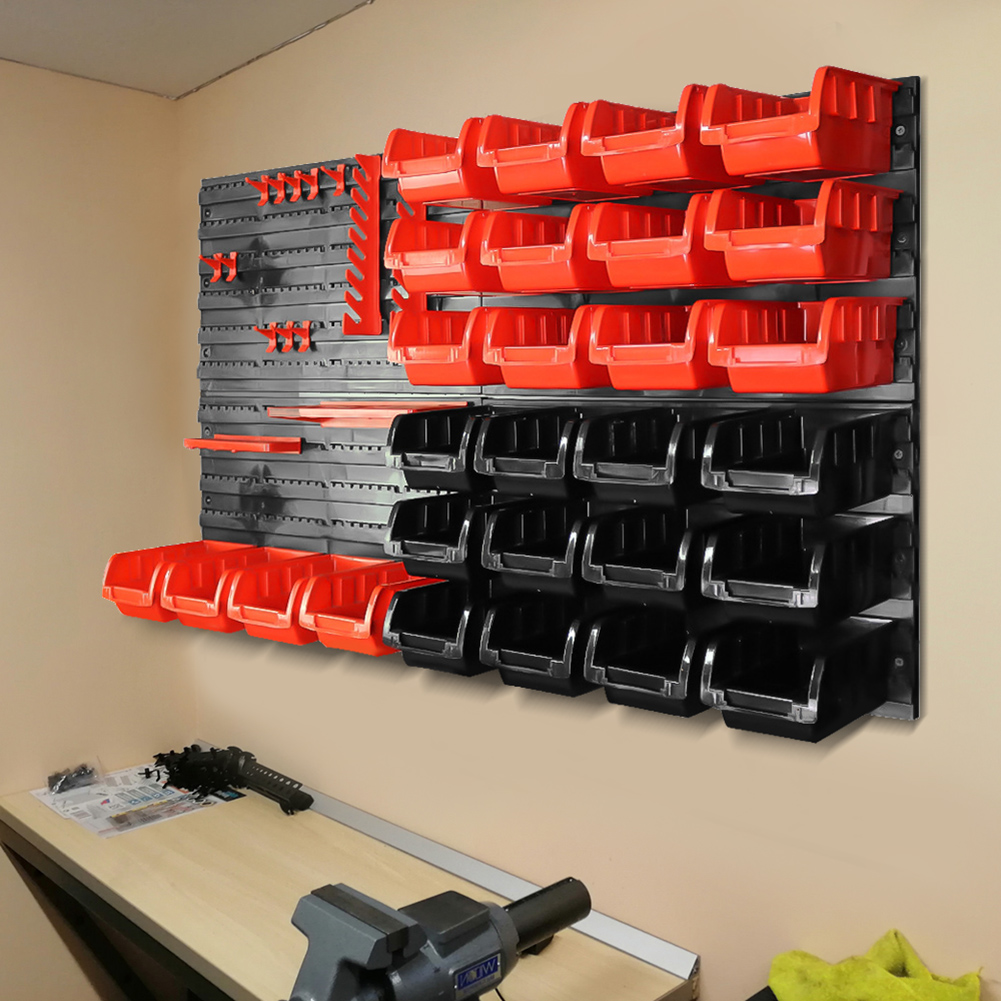 Workshop Tools Holder - ツールウォール収納棚 ツールホルダー 多機能壁掛けツールラック 頑丈な壁プレート ワークショップやガレージ用