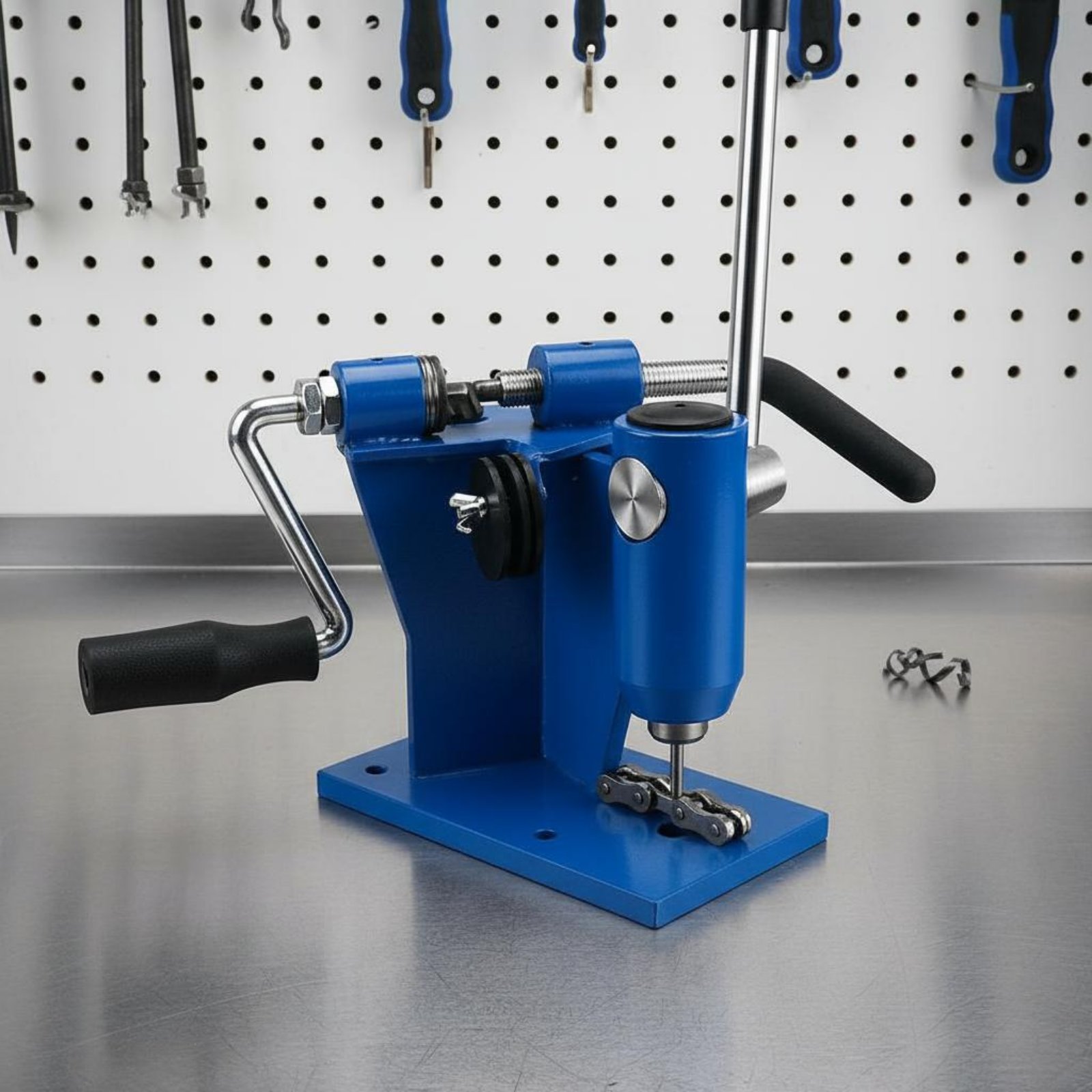 Tools Set Workshop - チェーンソーチェーンブレーカーとリベッター 3-in-1 機能チェーンブレーカーセット リンクプレスツール ヘビーデューティー 時間節約