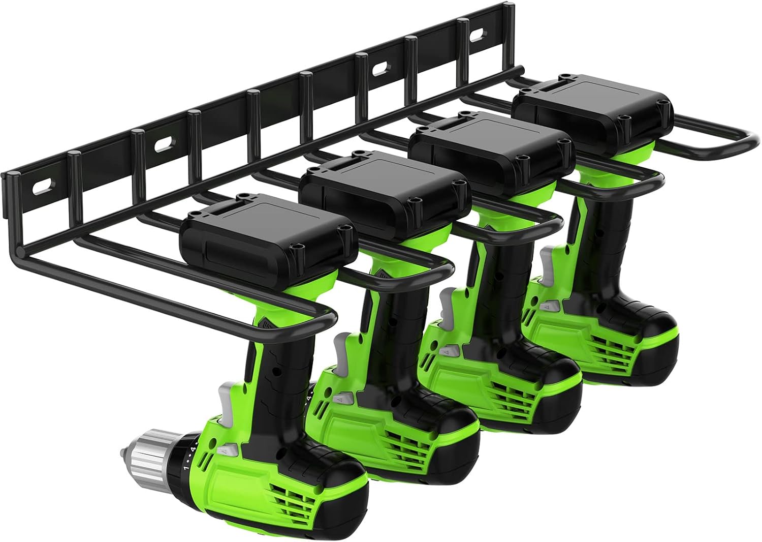 VKKM電動工具オーガナイザー 4スロット ドリルホルダー  - Workshop Tools Holder のレビューと価格
