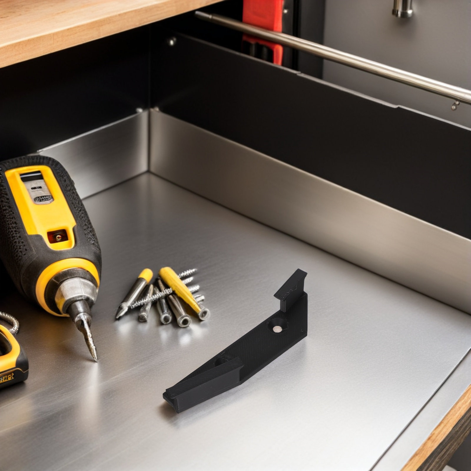 4個入り壁掛けキャリパーホルダーブラケットオーガナイザーラッ - Workshop Tools Holder のレビューと価格