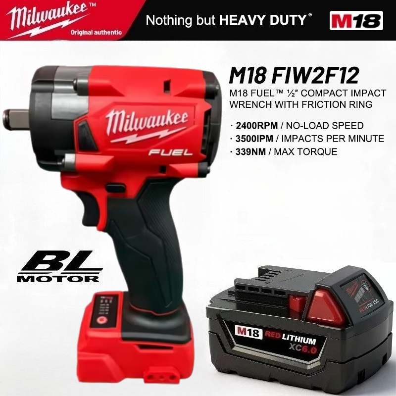 ミルウォーキー FIW212 M18 FUEL 1/2インチ - Milwaukee Drill M18 Fuel のレビューと価格