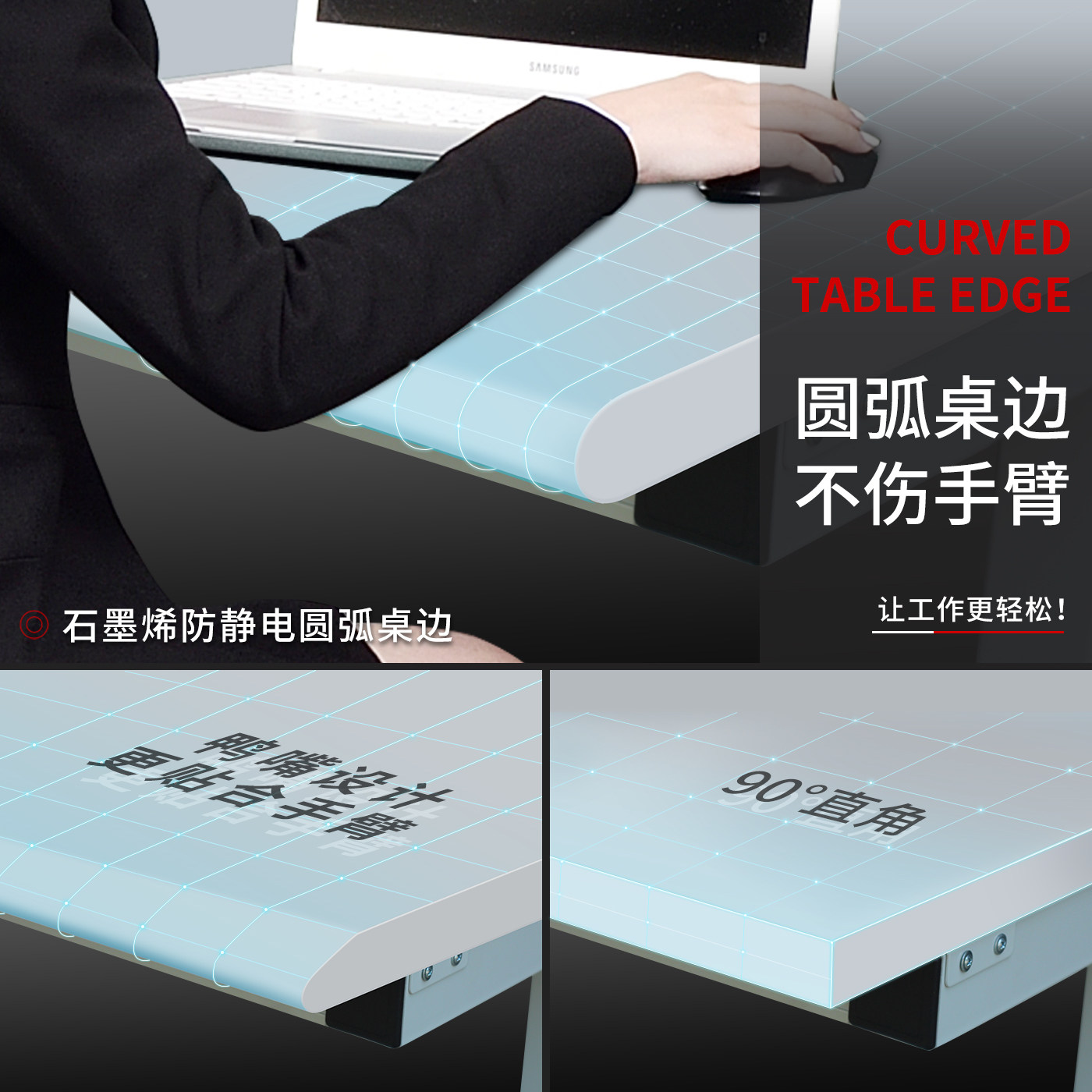 グラフェン製帯電防止作業台 工場用引き出し付きヘビーデューテ - Hand Tools Maintenance Workshop のレビューと価格