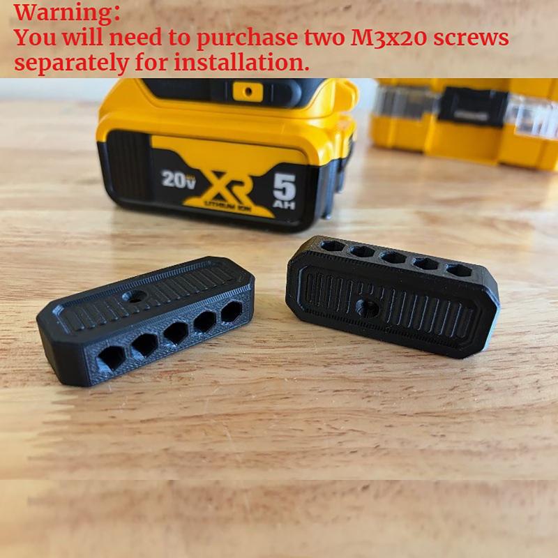 5 個/10 個磁気ドリルビットホルダー電動工具バッテリー用 - Workshop Tools Holder のレビューと価格