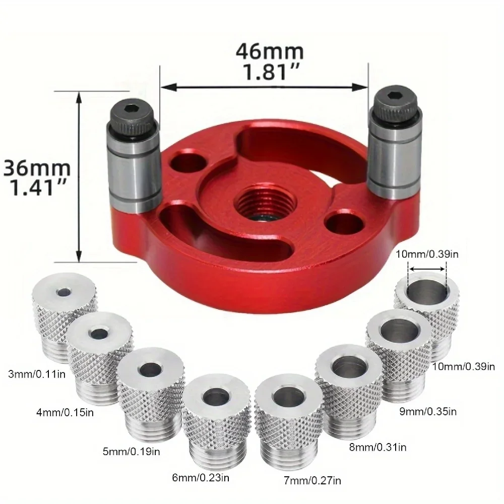 木工用ポケットホールジグ、6/8/10mm自動センタリング垂 - Dowel Jig Kit のレビューと価格