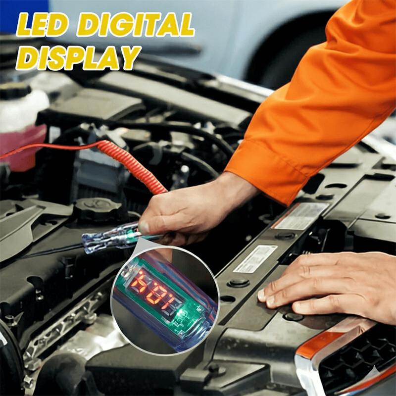 3V 120V 電圧テスターペンデジタルディスプレイロングプ - Workshop Tools Display のレビューと価格