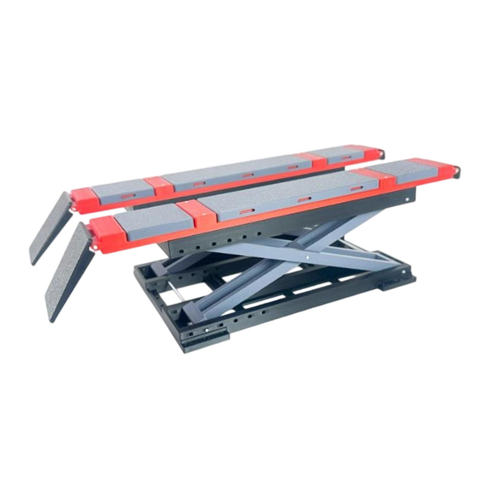 ミニ1/18スケールガレージカーリフターモデルプラスチック製 - Workshop Tools Display のレビューと価格