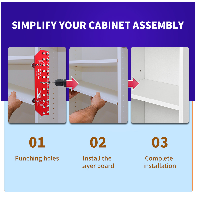棚ピンジグ,収納バッグ,キャビネットガイド,棚取り付けツール - Dowel Jig Kit のレビューと価格