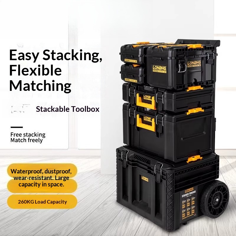 ツールケース スタッカブル ヘビーデューティー ロック式 メ - Workshop Garage Tools Manufacturer のレビューと価格