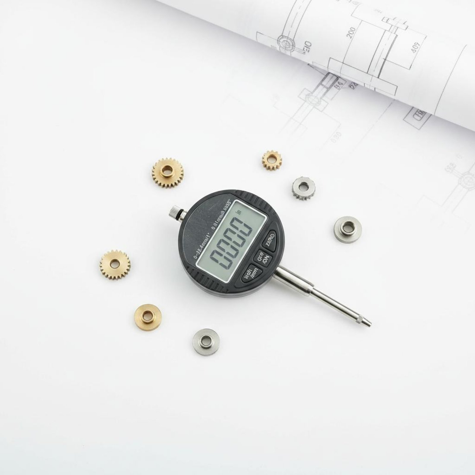 デジタルゲージ ゲージインチ/MM変換 デジタルプランジャー - Workshop Tools Display のレビューと価格