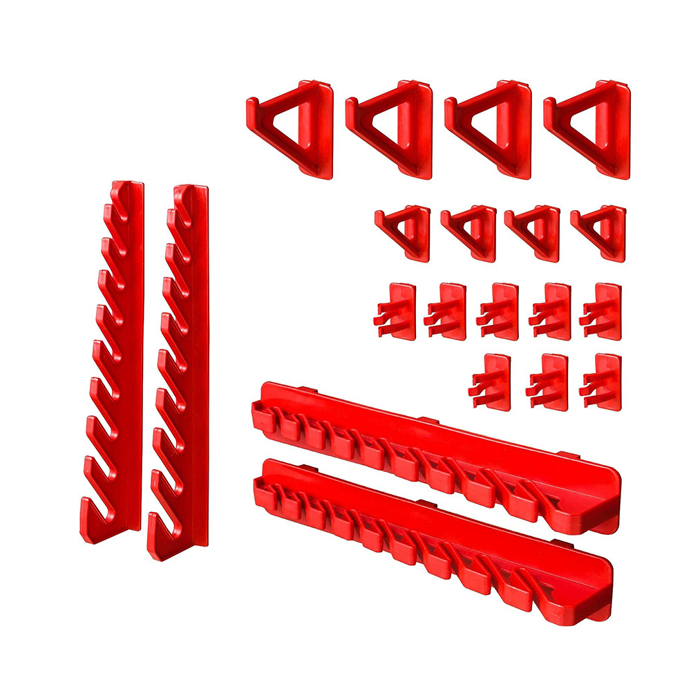 ツール壁掛け収納棚 ツールホルダー 28個スタッキングボック - Workshop Tools Holder のレビューと価格