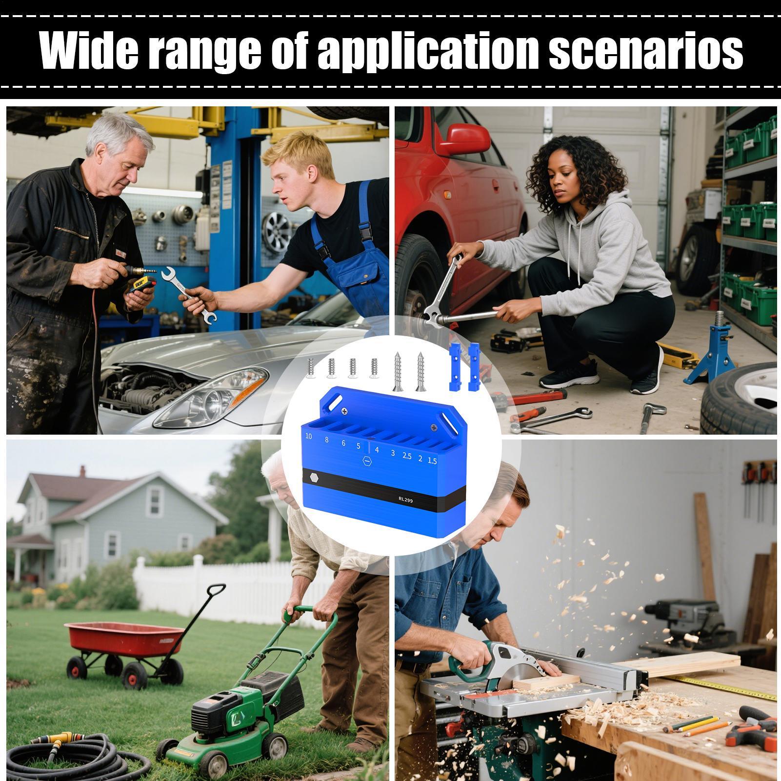 レンチオーガナイザー ツール収納ホルダー レンチラック 自転 - Workshop Tools Display のレビューと価格