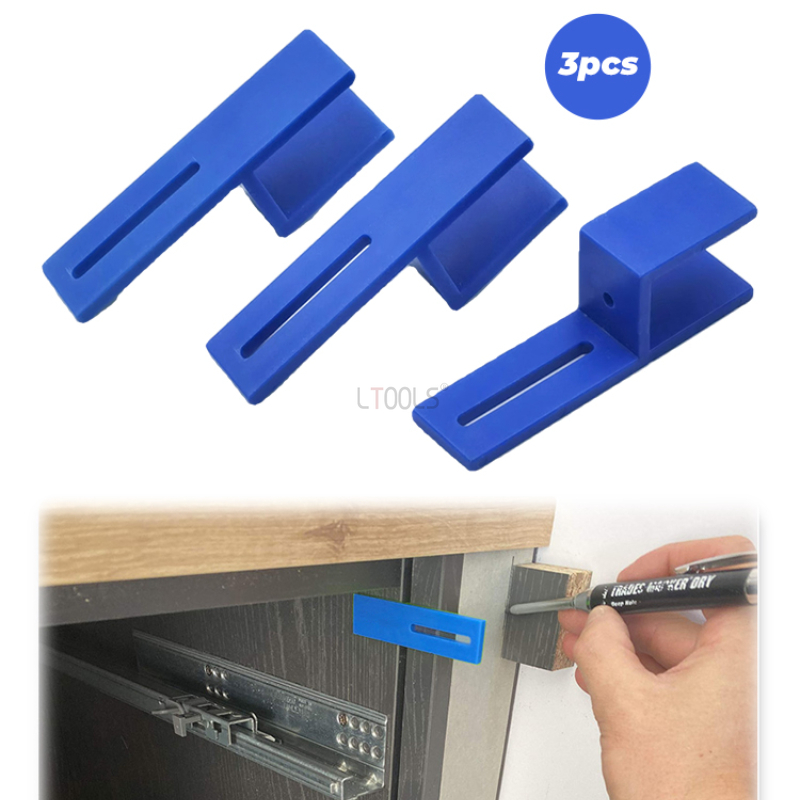 3 個 18 ミリメートルジグ閉鎖固定クリップ木材測定とマー - Dowel Jig Kit のレビューと価格