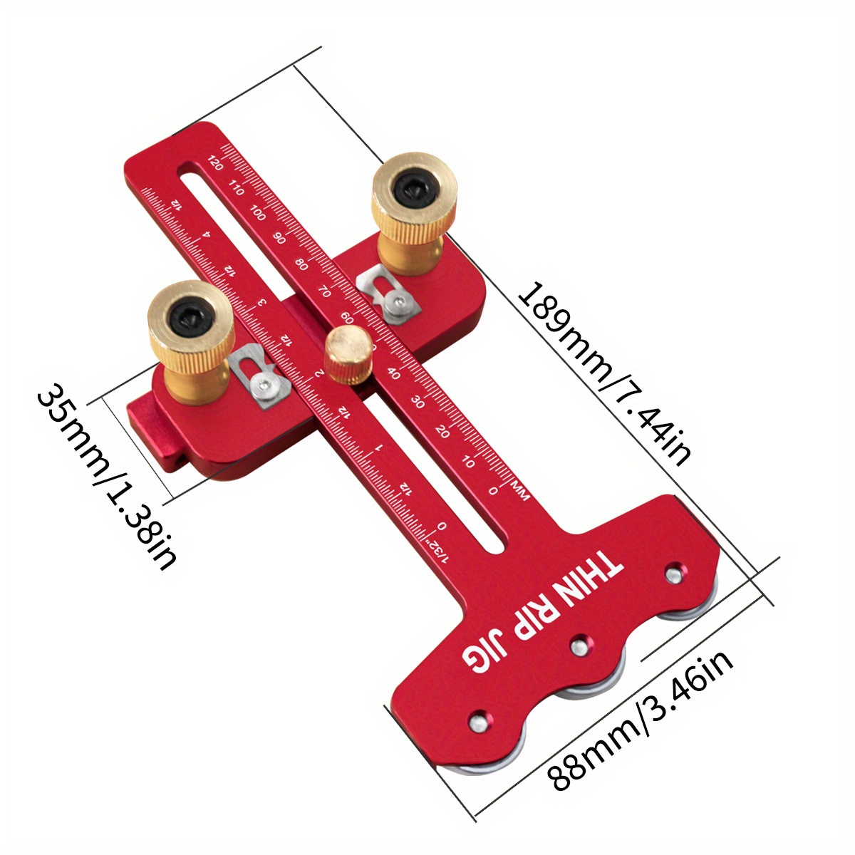 薄型リップテーブルソー治具、3プーリー薄型リップ治具、繰り返 - Dowel Jig Kit のレビューと価格