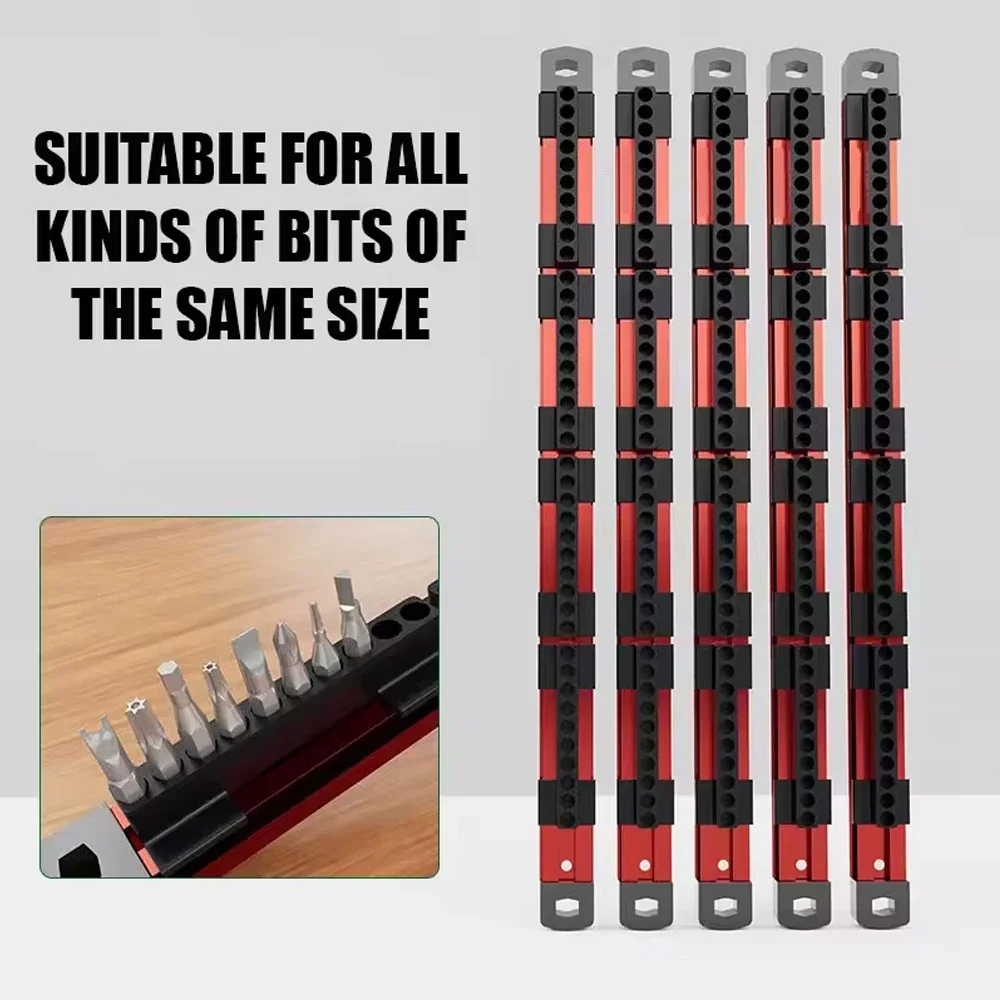 磁気ドライバービットホルダーオーガナイザー 40 スロットツ - Workshop Tools Holder のレビューと価格