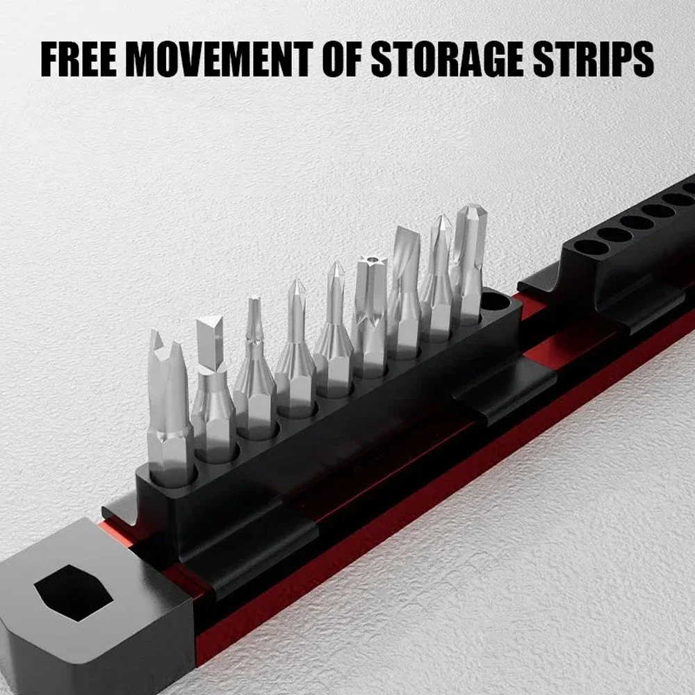 磁気ドライバービットホルダーオーガナイザー 40 スロットツ - Workshop Tools Holder のレビューと価格
