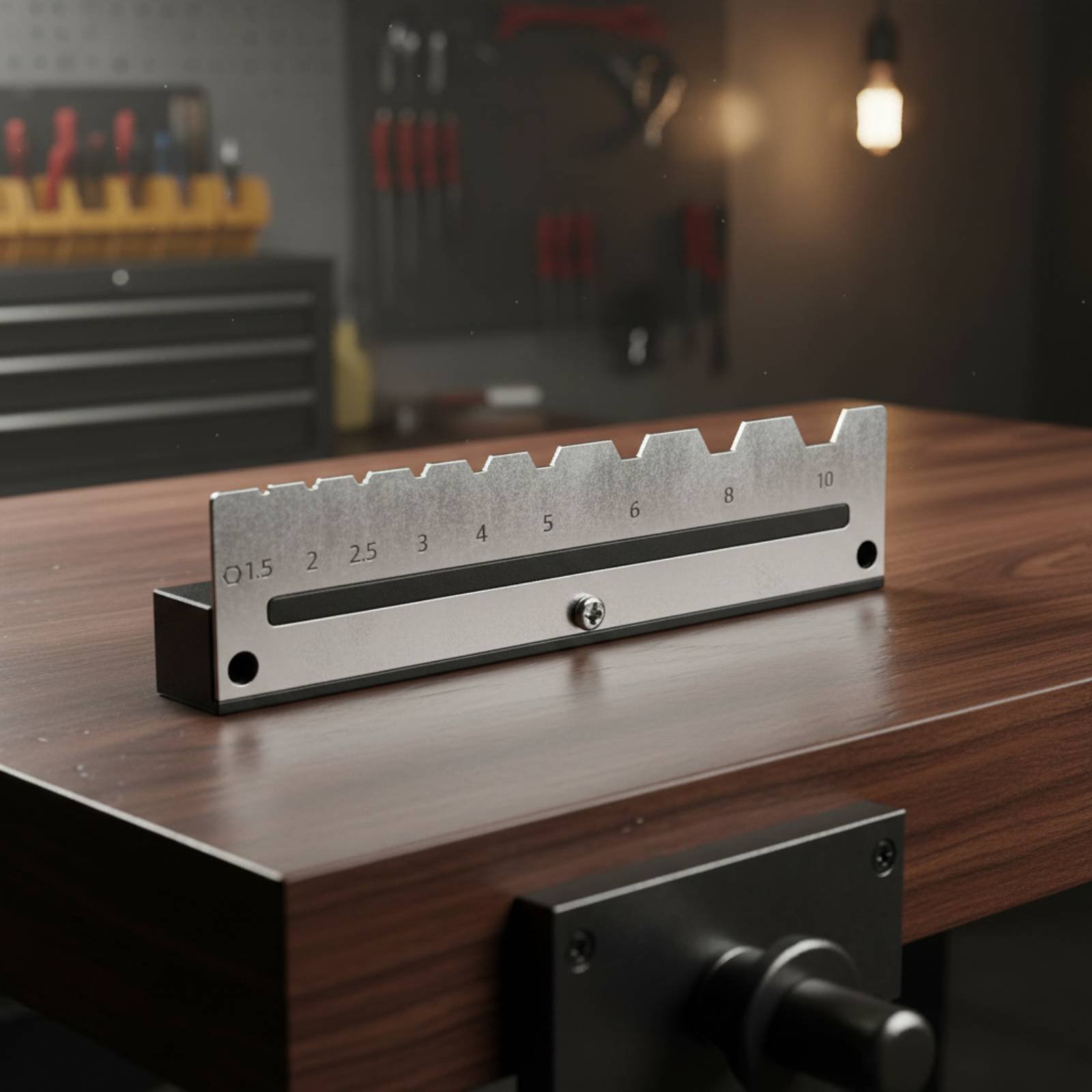 壁掛け六角レンチホルダー、金属製ペグボードレンチラック、六角 - Workshop Tools Holder のレビューと価格