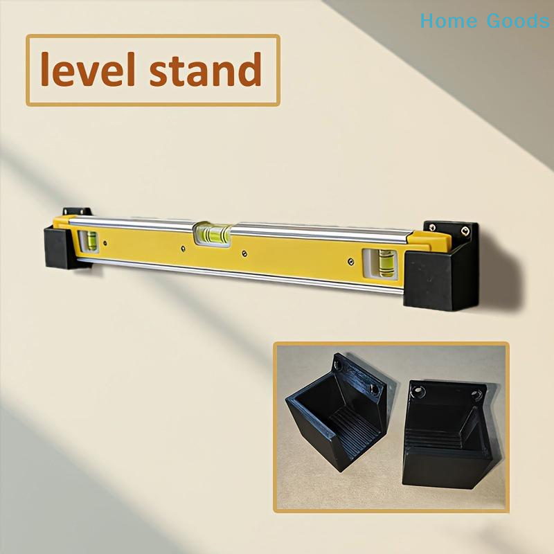 2個入り壁掛け水準器ホルダー、耐久性のある構造、ガレージや作 - Workshop Tools Holder のレビューと価格
