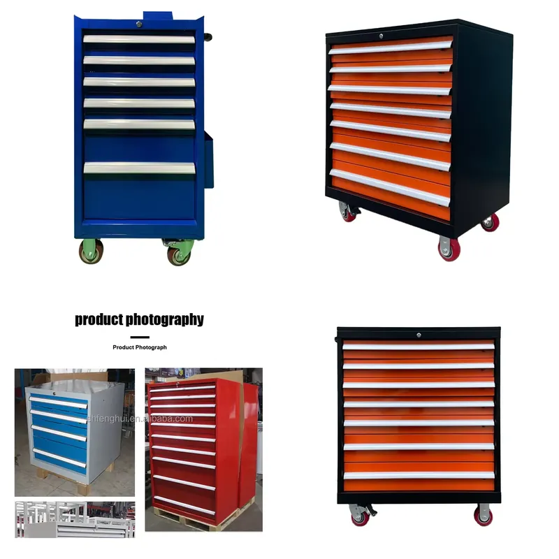 中国メーカー製ツールキャビネット7段引き出し式、頑丈防水、盗 - Workshop Garage Tools Manufacturer のレビューと価格