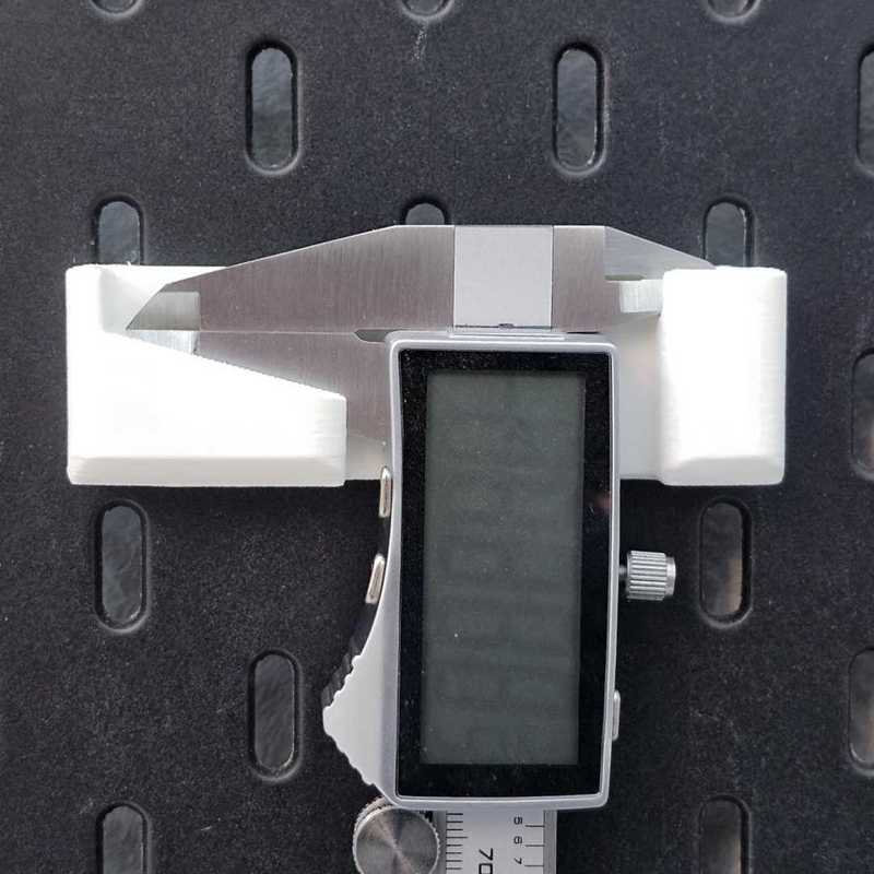 ペグボードキャリパーホルダー壁掛け測定ツール収納ブラケットS - Workshop Tools Board のレビューと価格