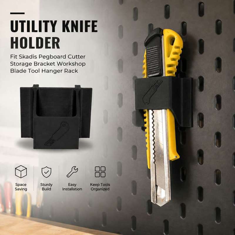 ペグボードカッターマウント対応 スカディスボード用ユーティリ - Workshop Tools Knife のレビューと価格