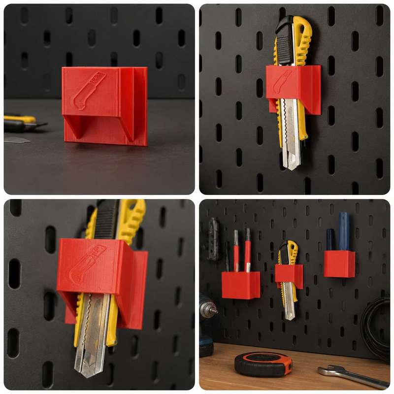 ペグボードカッターマウント対応 スカディスボード用ユーティリ - Workshop Tools Knife のレビューと価格
