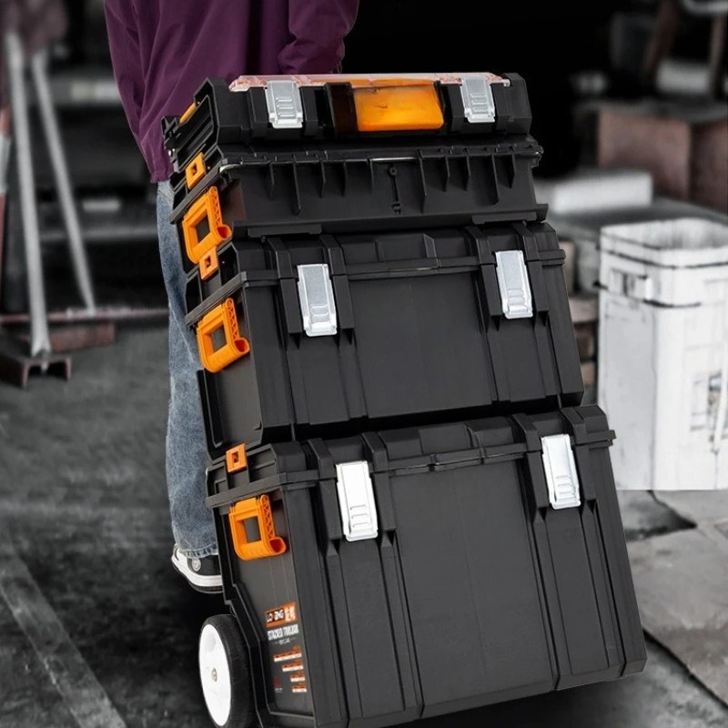 ツールスタッカブルケースツールボックスヘビーデューティーポー - Workshop Garage Tools Manufacturer のレビューと価格