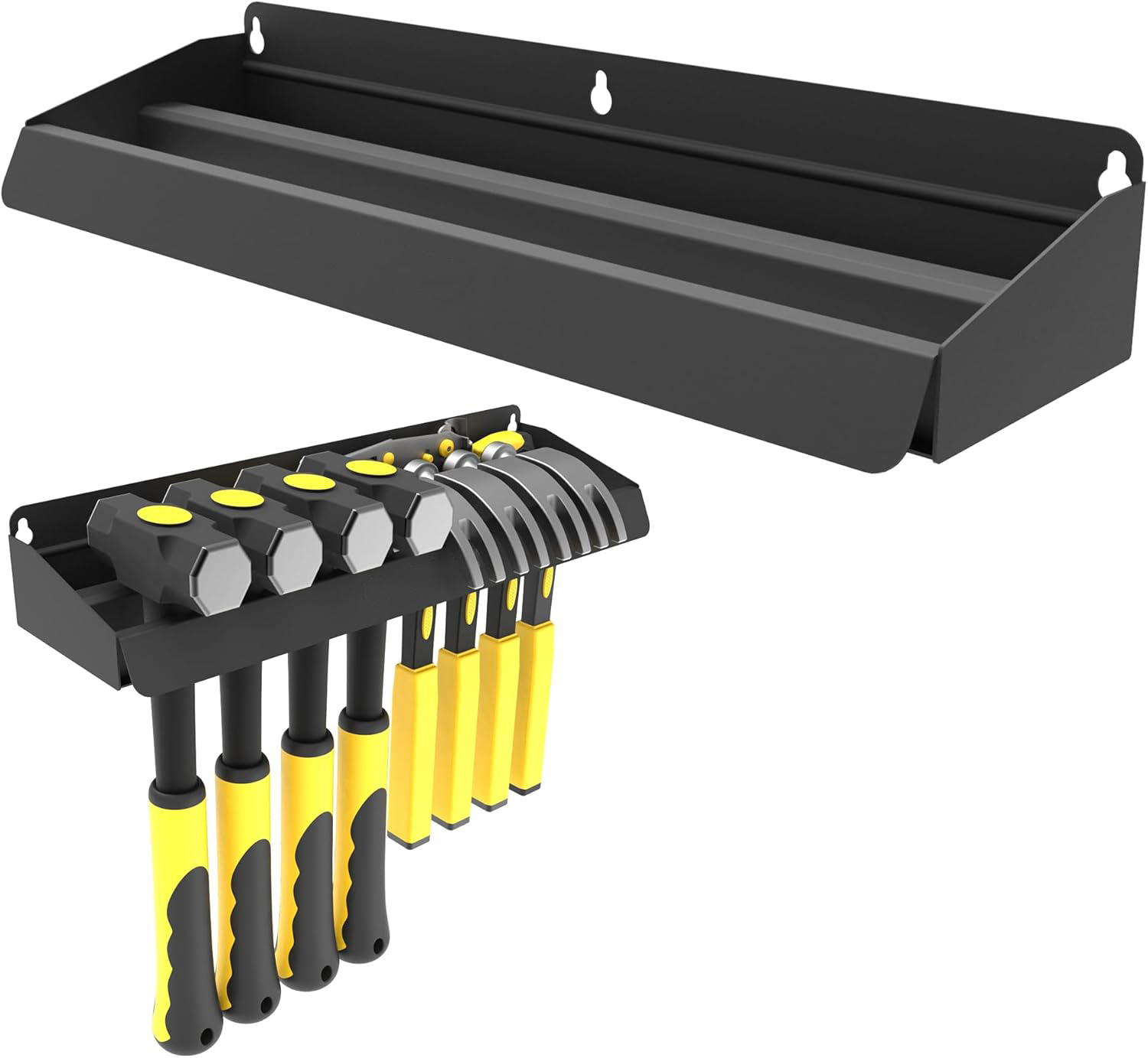 ハンマーホルダー、壁掛け収納ラックオーガナイザー、作業場、小 - Workshop Tools Hammer のレビューと価格