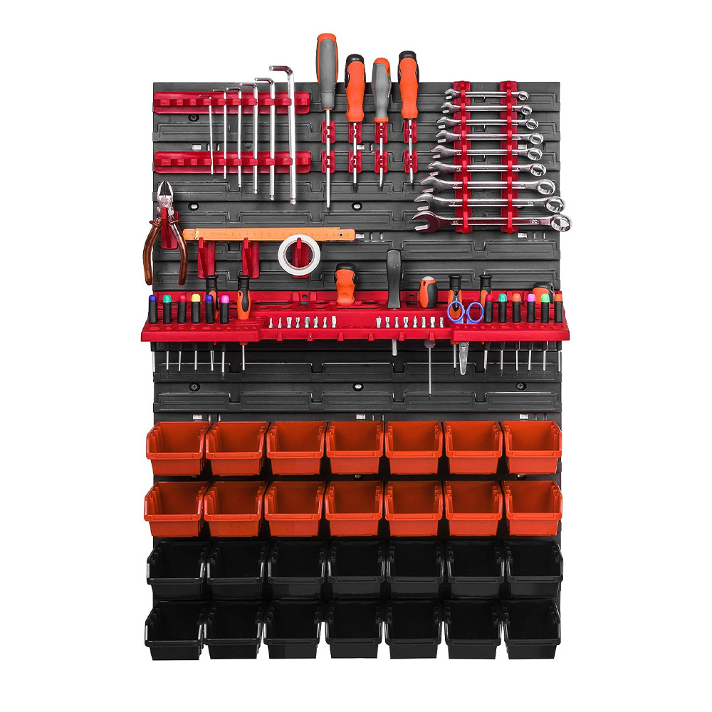 ツールウォール収納棚 ツールホルダー 多機能壁掛けツールラッ - Workshop Tools Holder のレビューと価格