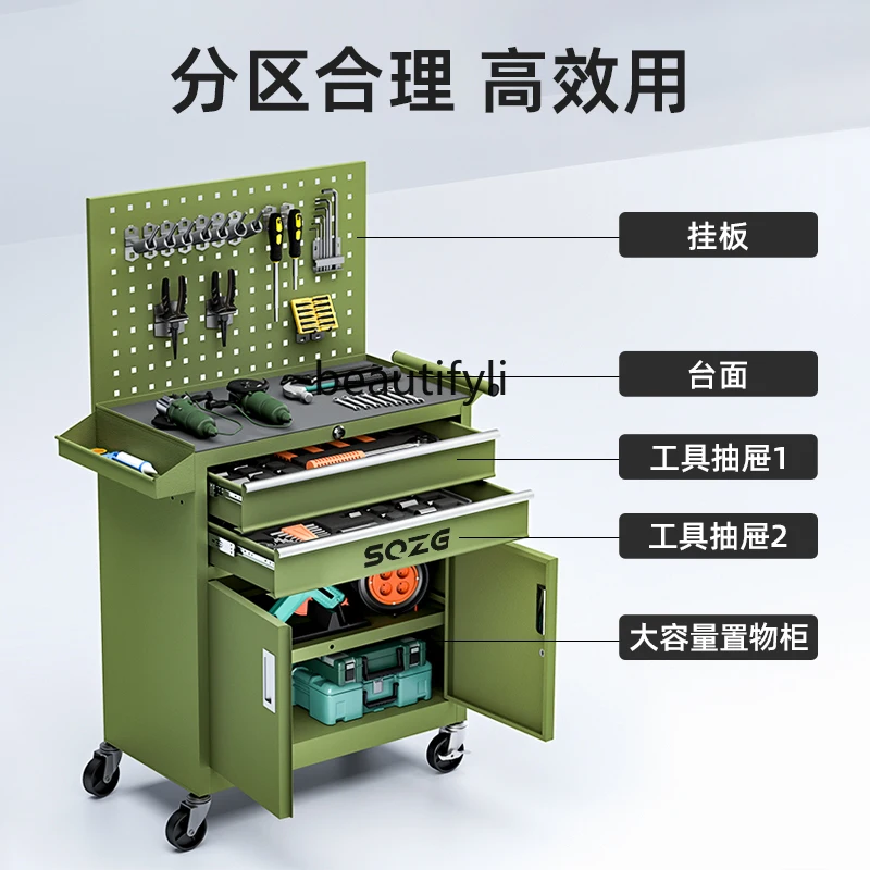 移動式自動車修理ツールキャビネット ワークショップ ハンドプ - Hand Tools Maintenance Workshop のレビューと価格