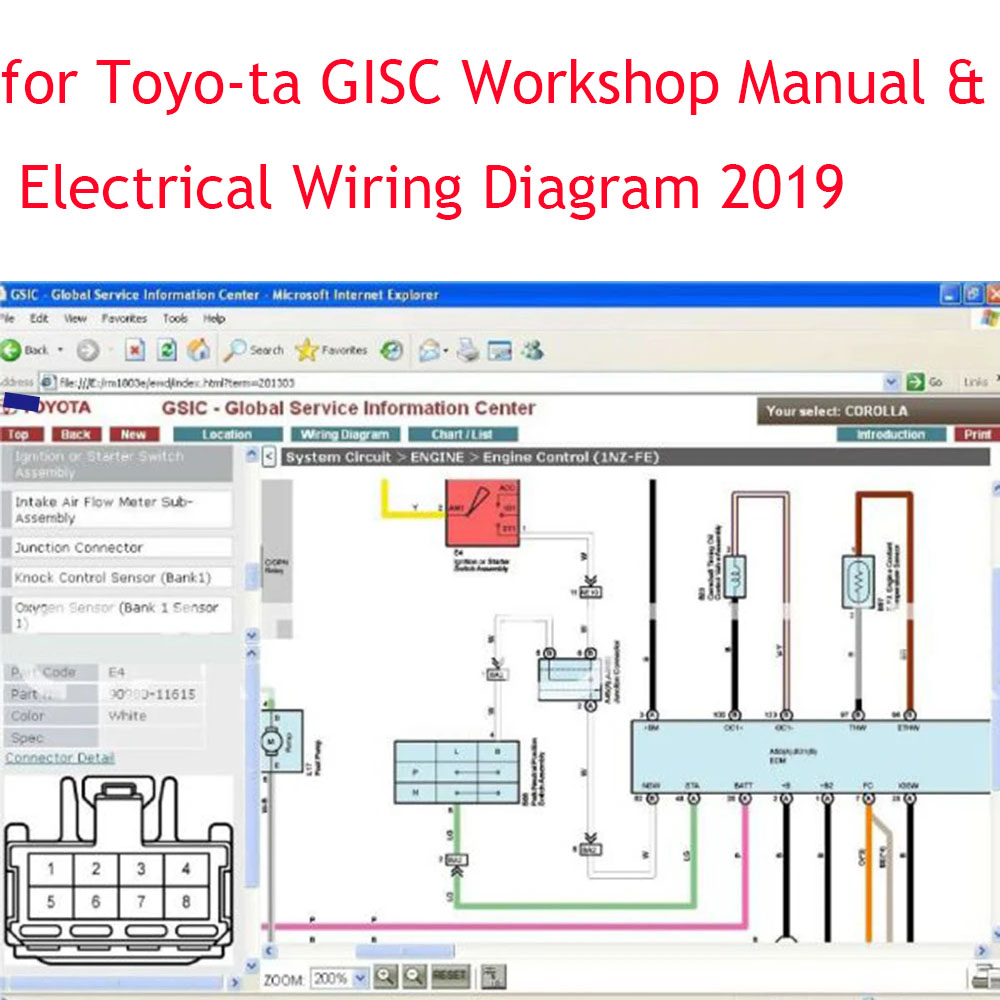 ECU修理 GISCワークショップマニュアル サービス情報ツ - Workshop Tools Diagram のレビューと価格