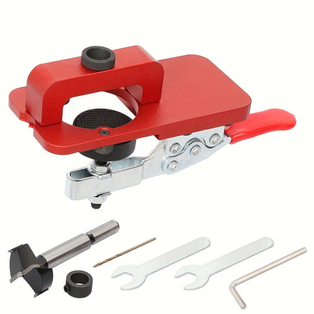 35 ミリメートル隠しヒンジ掘削ジグガイドヒンジ穴掘削ガイド - Dowel Jig Kit のレビューと価格