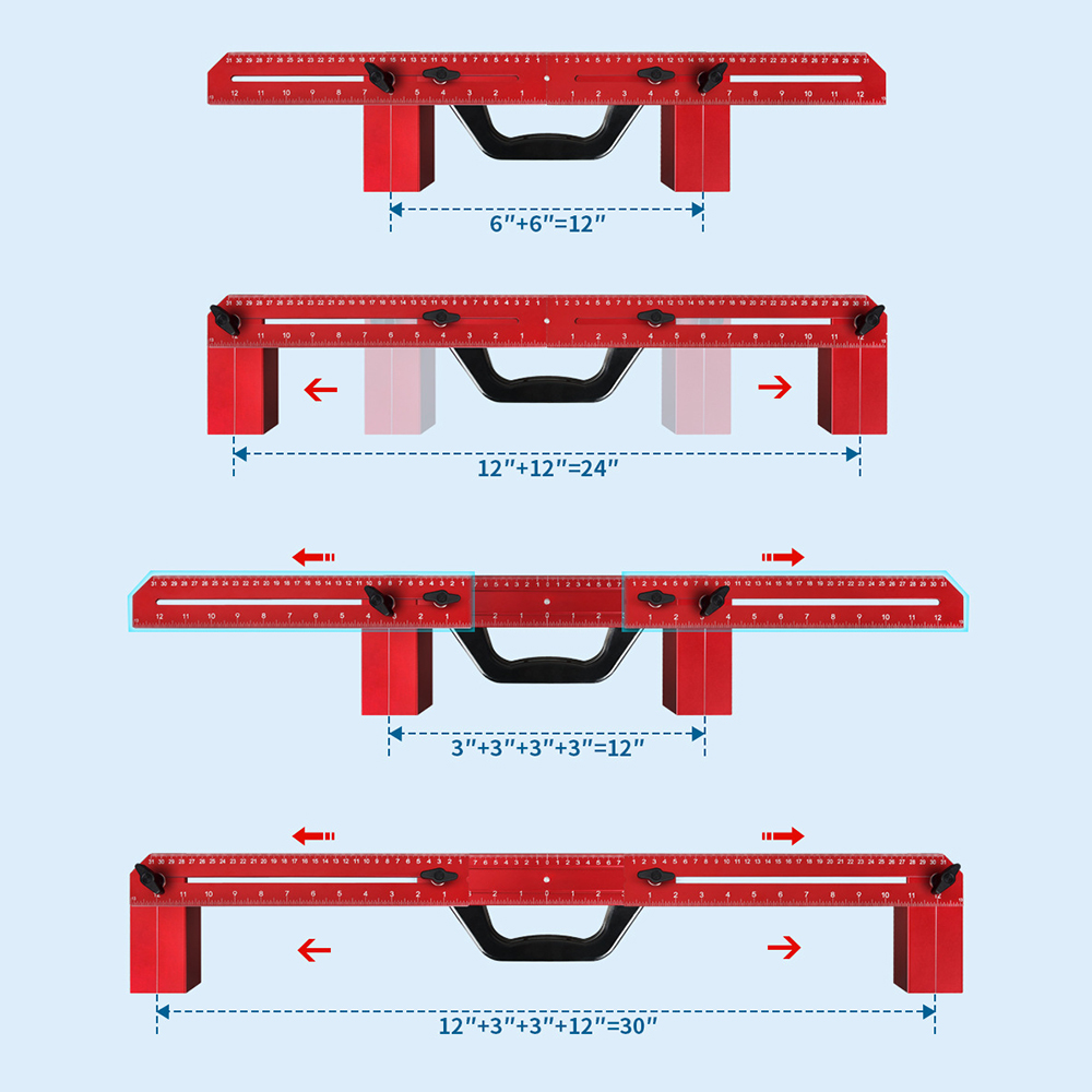 1セットのフレーミングツール、調整可能なフレーミングスタッド - Dowel Jig Kit のレビューと価格