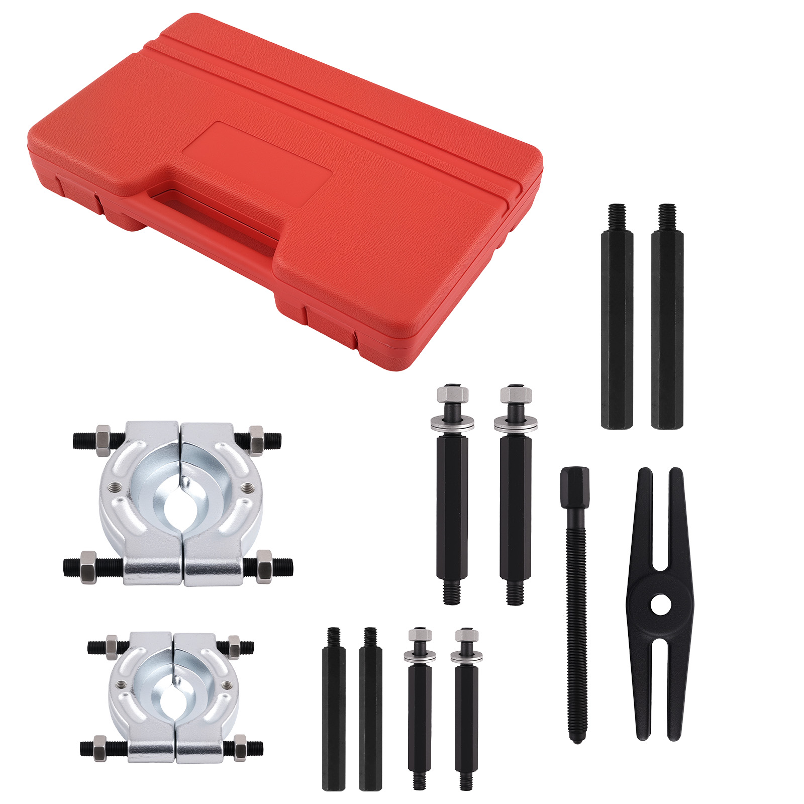 12ピースベアリングプーラーセット 自動車用インナーリング取 - Tools Set Workshop のレビューと価格